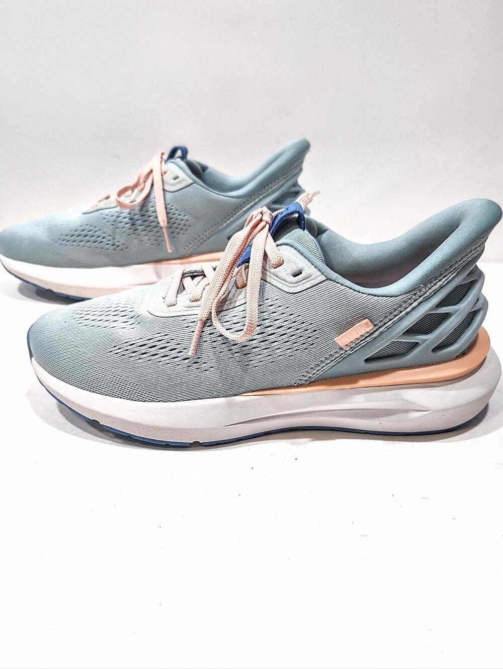 Kizik Athens 2 Handsfree Sneakers Womens Size 9.5 Surf Spray Blue Slip In Shoes